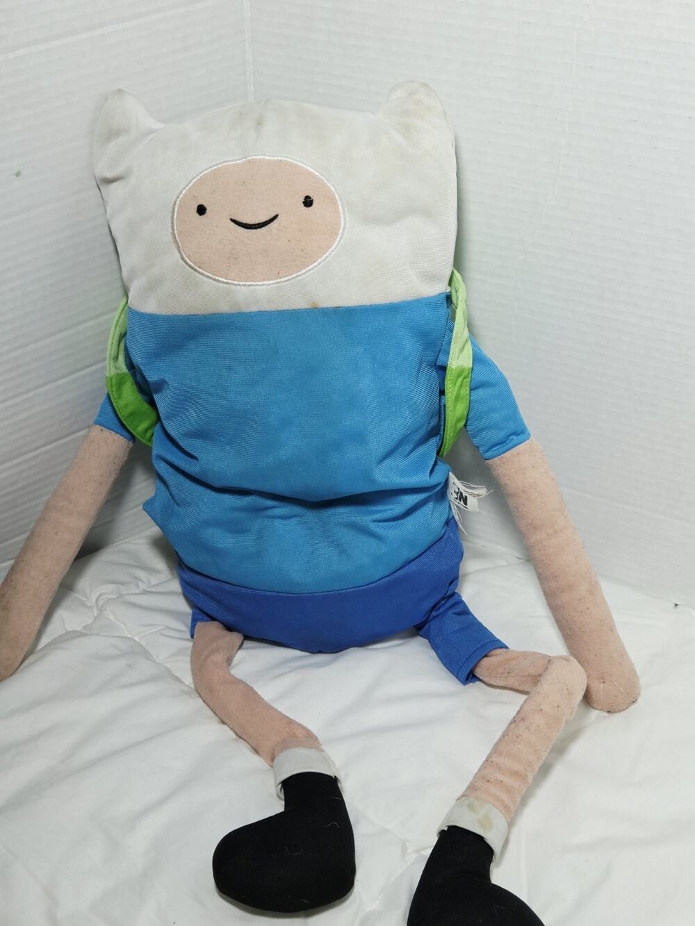 Adventure Time Finn Plush 25" Cartoon Network CN Toy Factory 2013 Retired